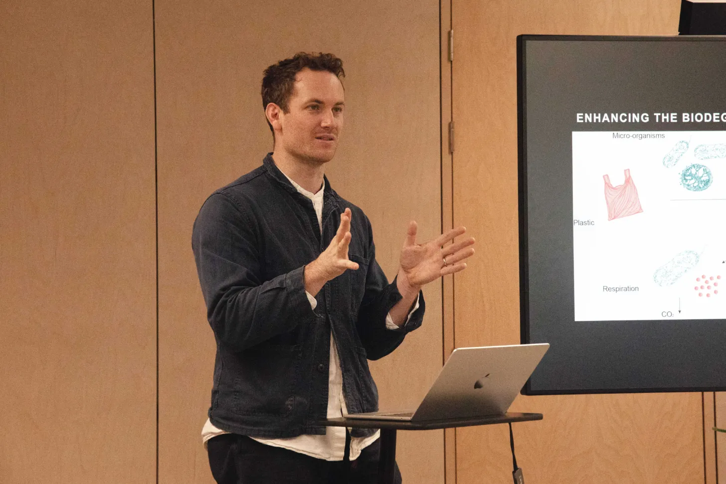 Aaron Jones, researcher.
