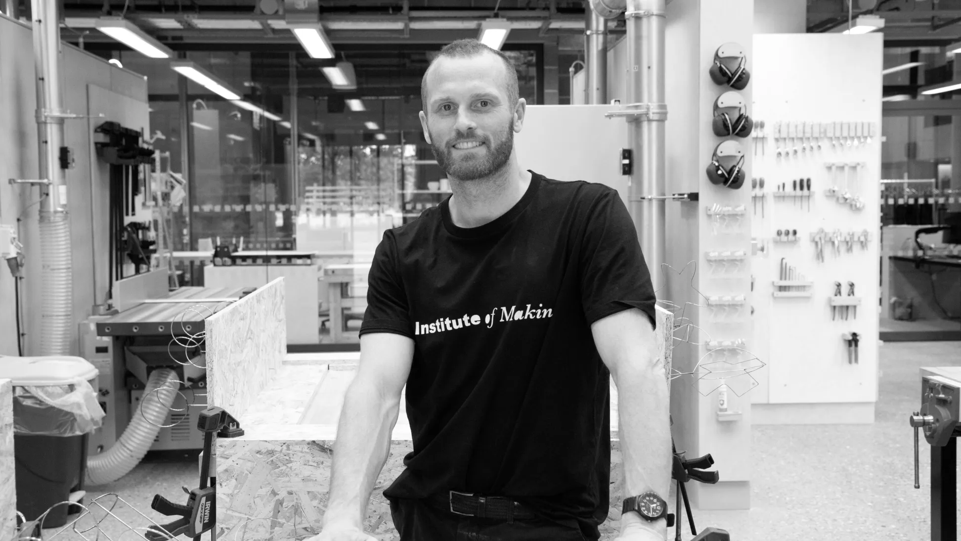 David Hotton, Institute of Making support technician