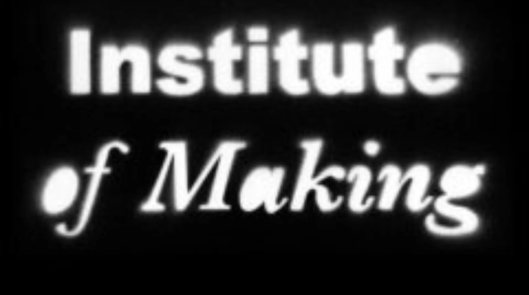 Covid-19: What we are doing at the Institute of Making