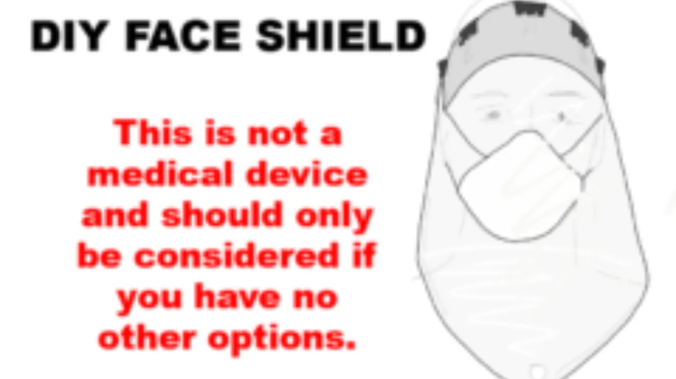 DIY Face Shield