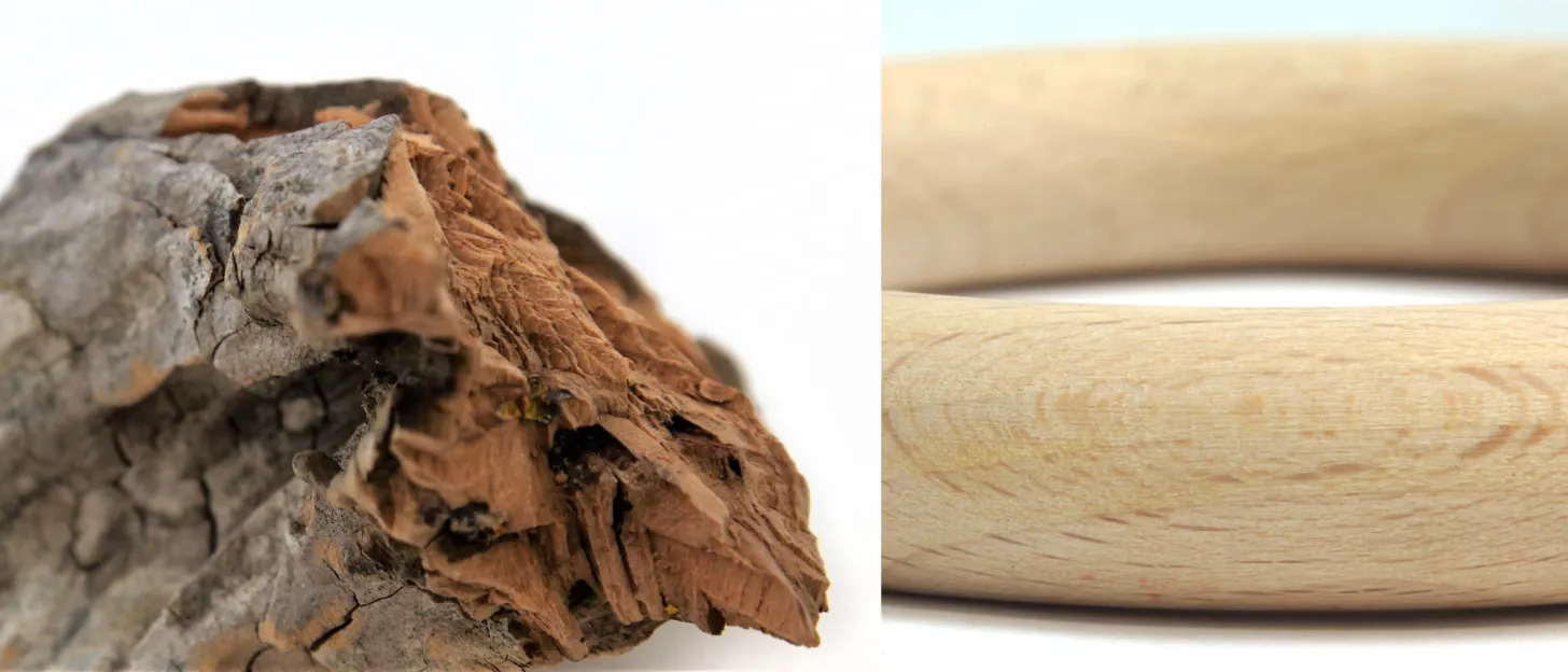 materials library wood love letters