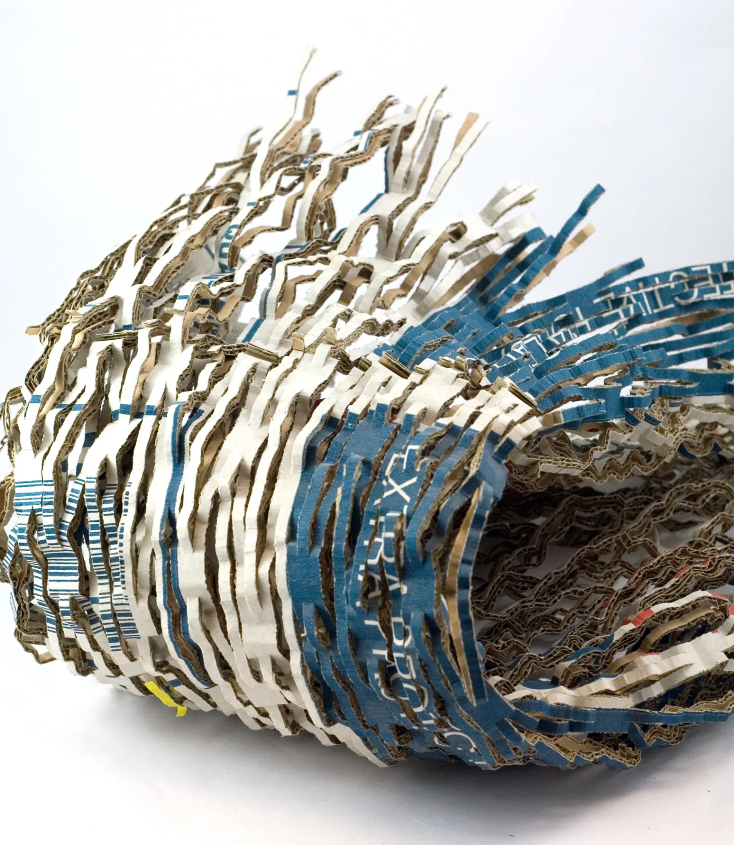 Shredded cardboard