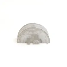 Semicircular aluminum section